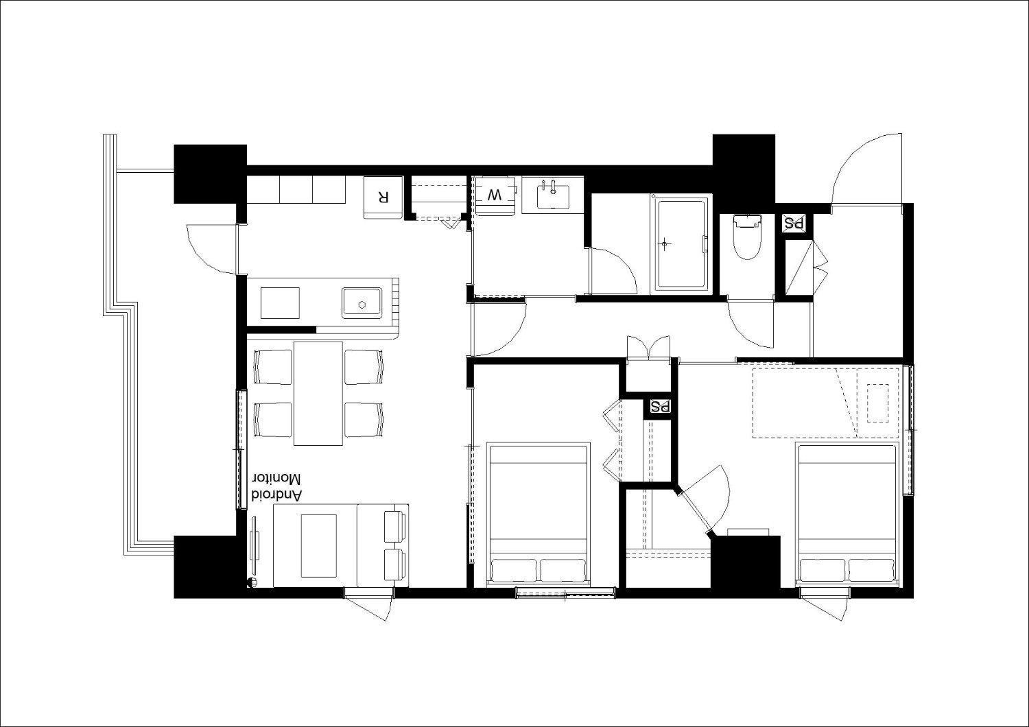 Apartment Shino Garden Präfektur Tokio